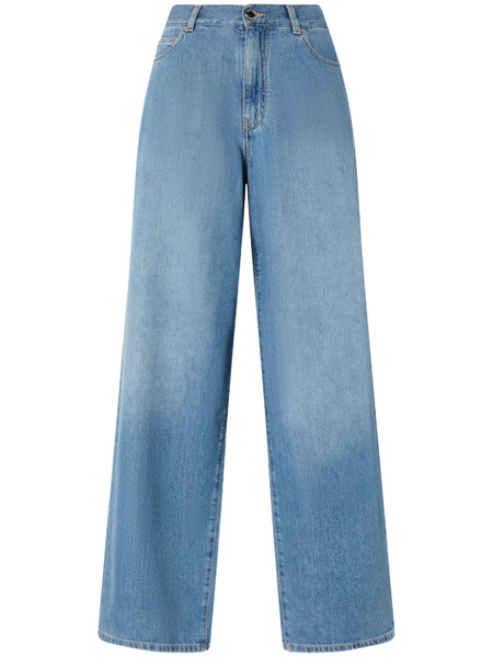  Pinko Wide-leg Jeans - Blue 