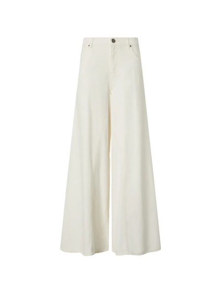  Pinko Wide-leg Jeans - Neutrals 