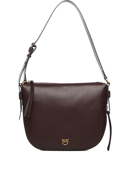  Pinko Zip Shoulder Bag - Red 