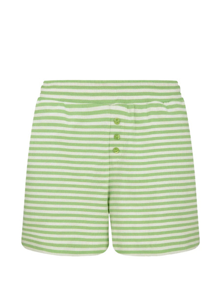  Pip Studio Bobi Little Striped Button Shorts - Green 