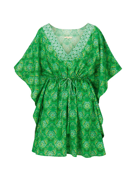  Pip Studio Floral V-neck Dress - Green 