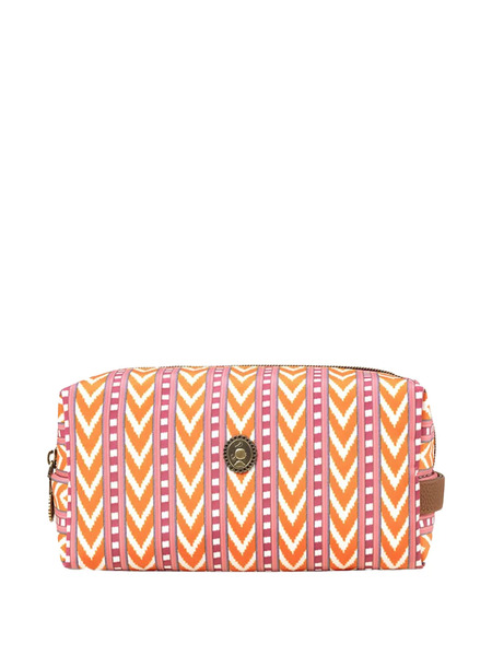  Pip Studio Patterned Make Up Bag - Orange 