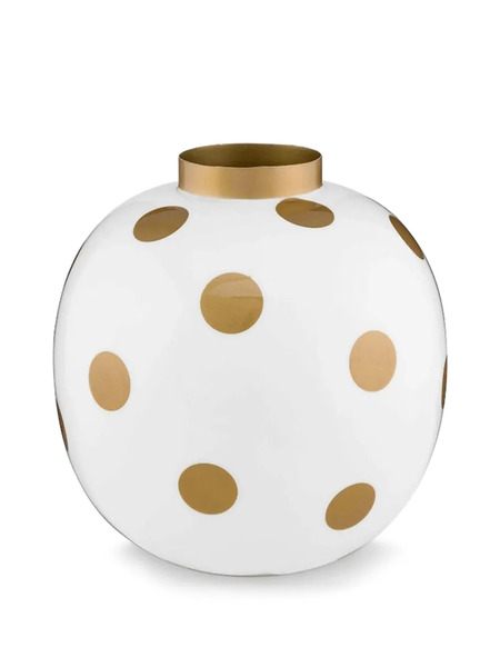  Pip Studio Polka-dot Vase - White 