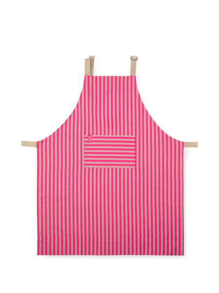  Pip Studio Striped Apron - Pink 