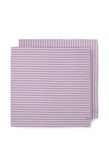  Pip Studio Striped Tea Towels (pack Of Two) - Purple 