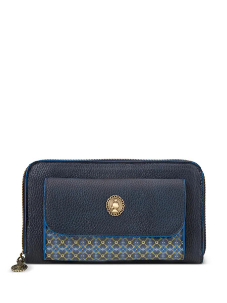  Pip Studio Wally Zip Wallet - Blue 