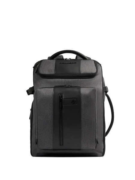  Piquadro Expandable Zip Backpack - Grey 
