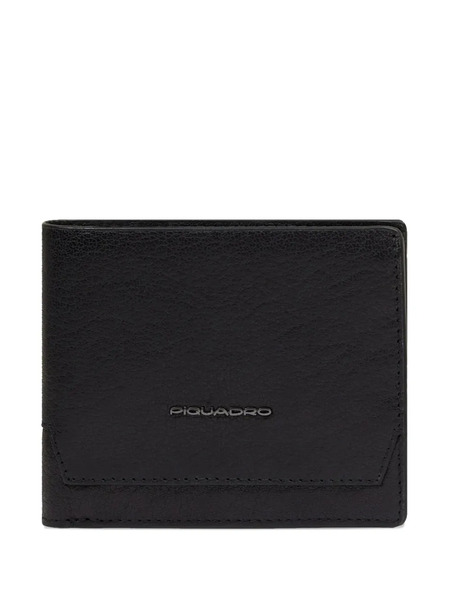  Piquadro Solm Bifold Wallet - Black 