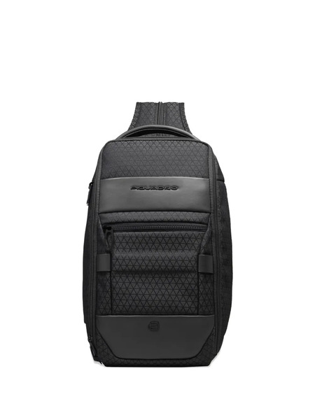  Piquadro Top-handle Backpack - Black 