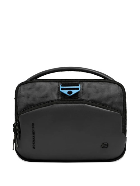  Piquadro Top-handle Shoulder Bag - Black 