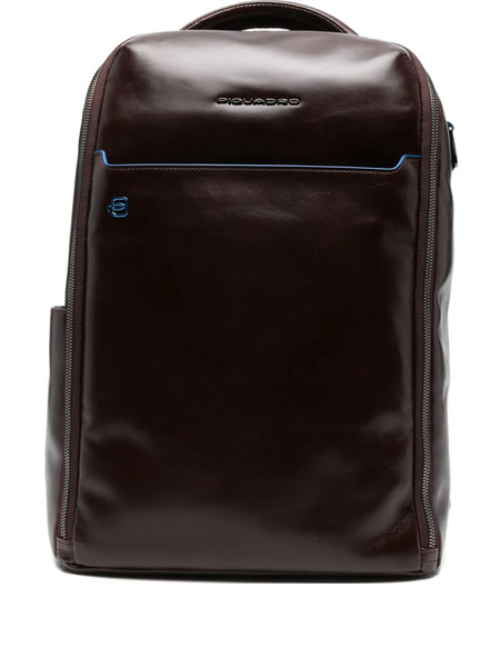  Piquadro Zip Backpack - Brown 