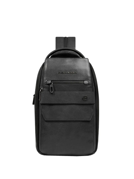  Piquadro Zip-fastening Backpack - Black 