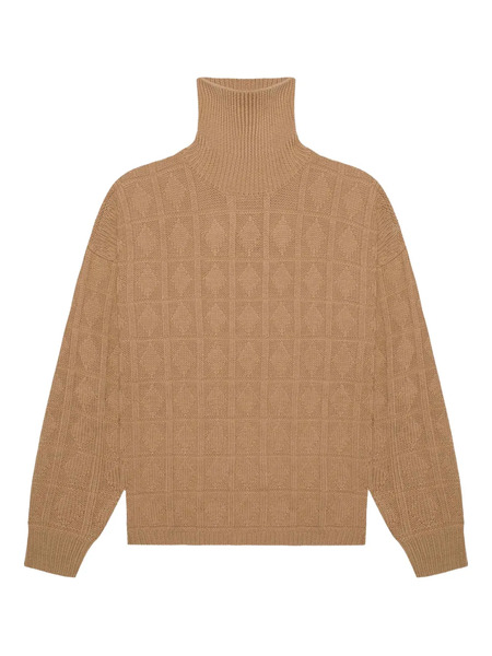  Place Of ëlms Diamond-pattern Sweater - Brown 