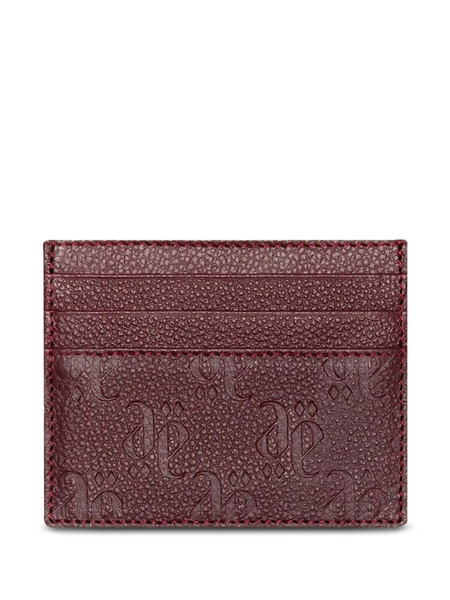  Place Of ëlms Grained Card Holder - Red 