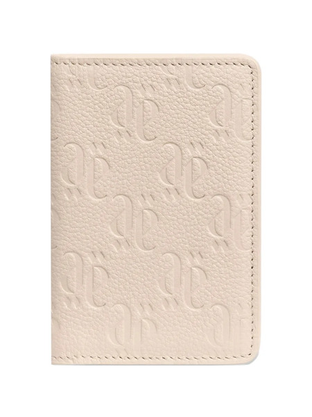  Place Of ëlms Grained Debossed Leather Wallet - Neutrals 
