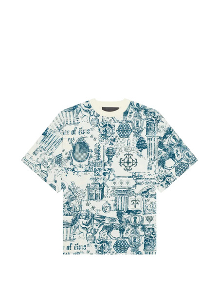  Place Of ëlms Printed T-shirt - White 