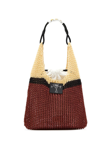  Plan C Linen Tote Bag - Brown 