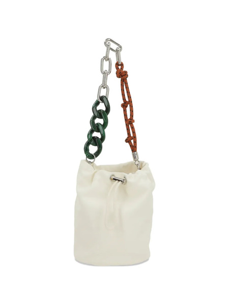  Plan C Logo-detail Bucket Bag - Neutrals 