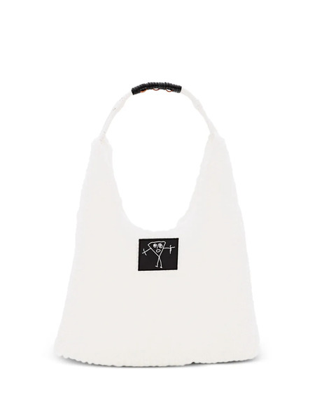  Plan C Mesh Shoulder Bag - White 