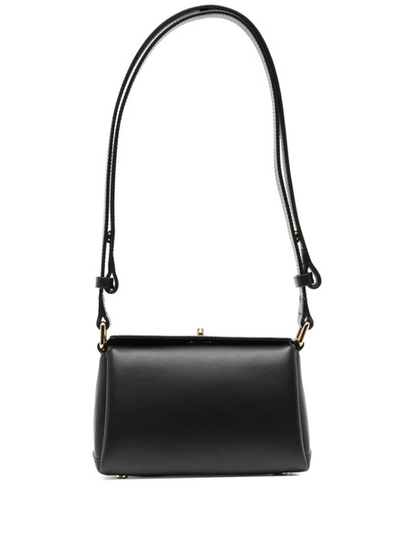  Plan C Mini Folded Leather Shoulder Bag - Black 