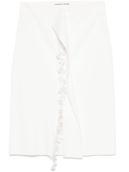  Plan C Paillette-embellished Midi Skirt - Neutrals 