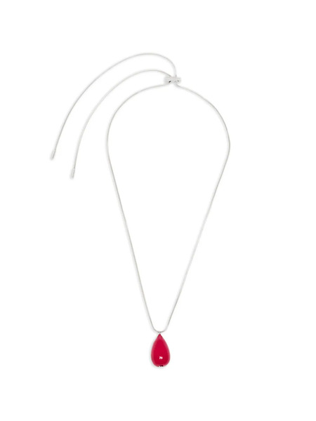  Plan C Pearl Necklace - Silver 