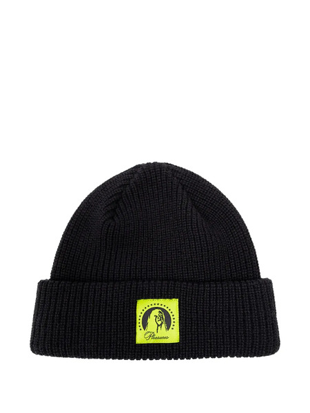  Pleasures Critic Beanie Hat - Black 