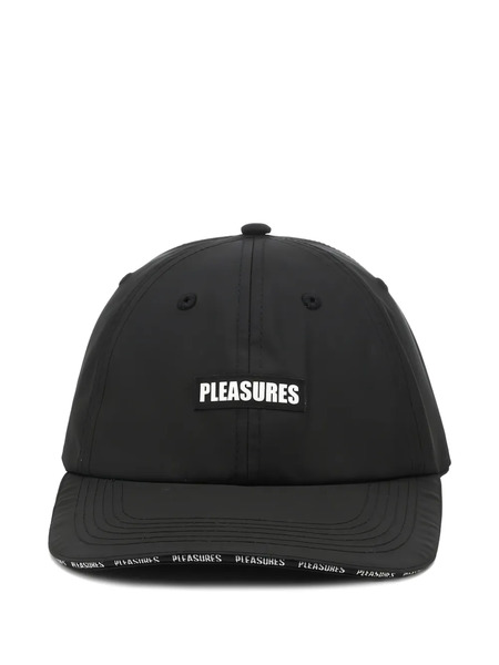  Pleasures Logo-embroidered Cap - Black 