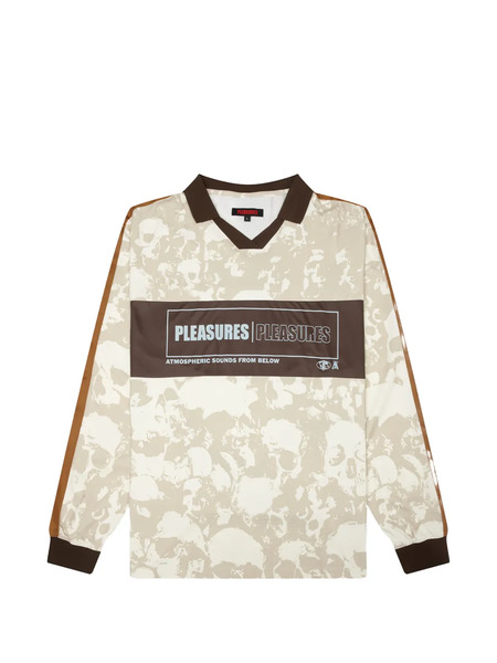  Pleasures Long Sleeve Skull Jersey - Neutrals 