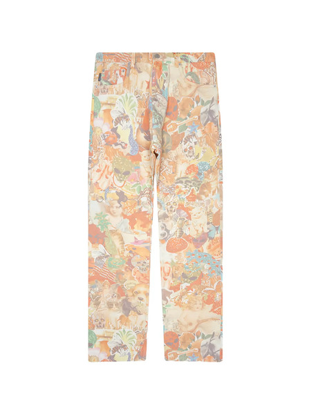  Pleasures Stickers Straight-leg Jeans - Neutrals 