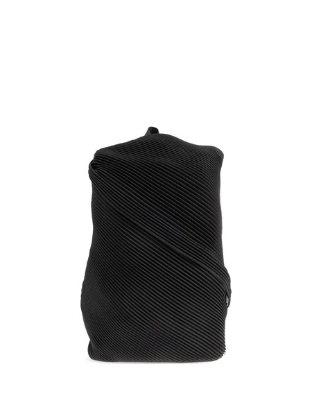  Pleats Please Issey Miyake Pleated Backpack - Black 
