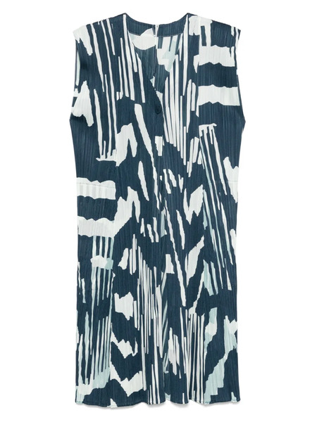  Pleats Please Issey Miyake Refraction Tank Top - Blue 