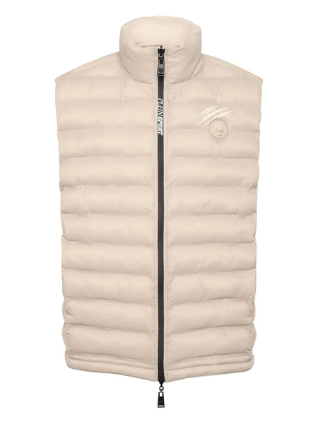  Plein Sport Logo-patch Gilet - Neutrals 