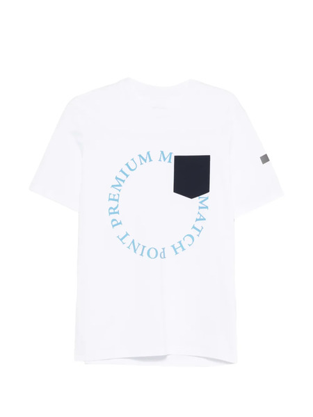  Pmds Globe Chest-pocket T-shirt - White 