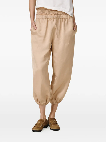  Pnk Elasticated-waist Trousers - Neutrals 