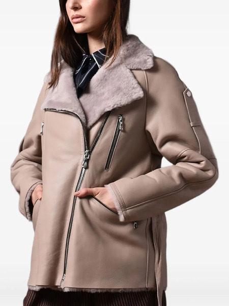  Poche Paris Belted Jacket - Neutrals 