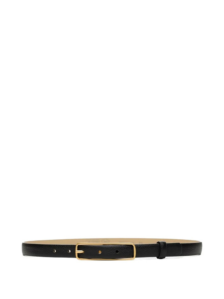  Poche Paris Leather Belt - Black 