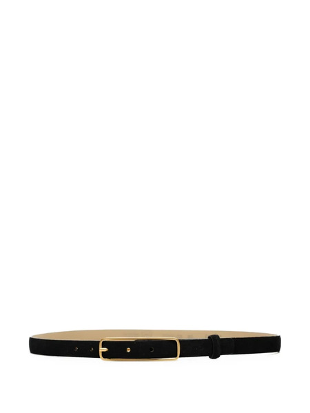  Poche Paris Suede Belt - Black 