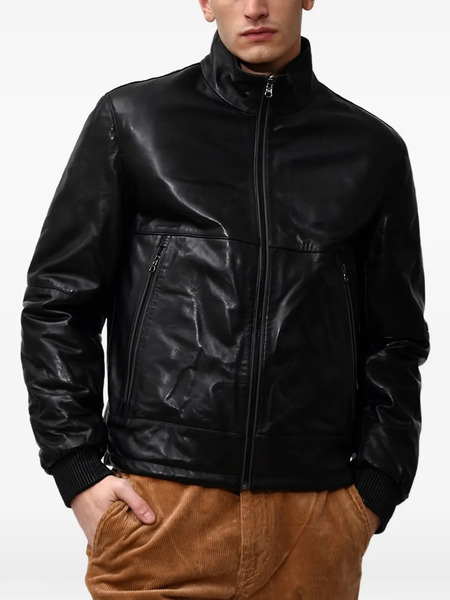  Poche Paris Zip-up Jacket - Black 