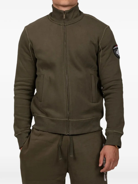  Podhio Authentic 360 Zip-fastening Sweatshirt - Green 