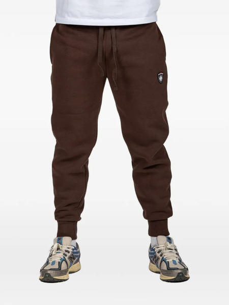  Podhio Drawstring Logo Trousers - Brown 