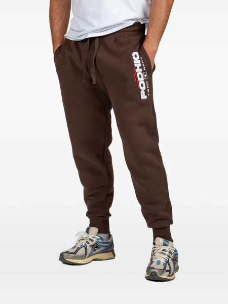  Podhio Drawstring Trousers - Brown 