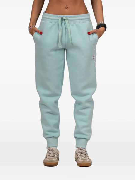  Podhio Pocket Drawstring Track Pants - Blue 