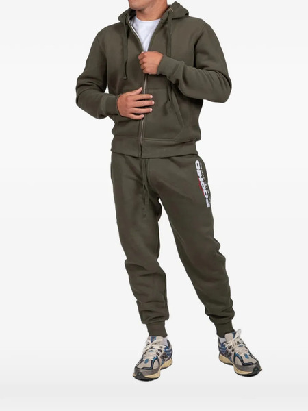  Podhio Zip-fastening Hoodie - Green 