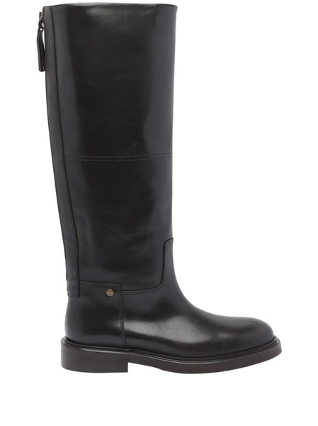  Poeve Leather Boots - Brown 