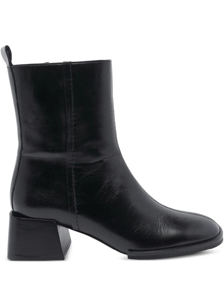  Poeve 50mm Leather Boots - Black 