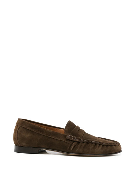  Poeve Suede Loafers - Brown 