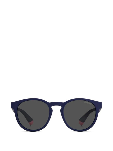  Polaroid Oval-frame Sunglasses - Blue 
