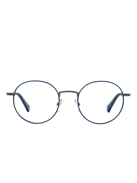  Polaroid Round-frame Glasses - Blue 