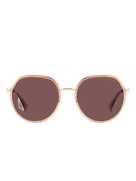  Polaroid Round-frame Sunglasses - Pink 
